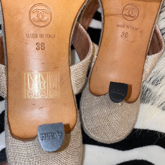 Chanel heel high Sandal size 38 - Picture 11 of 14
